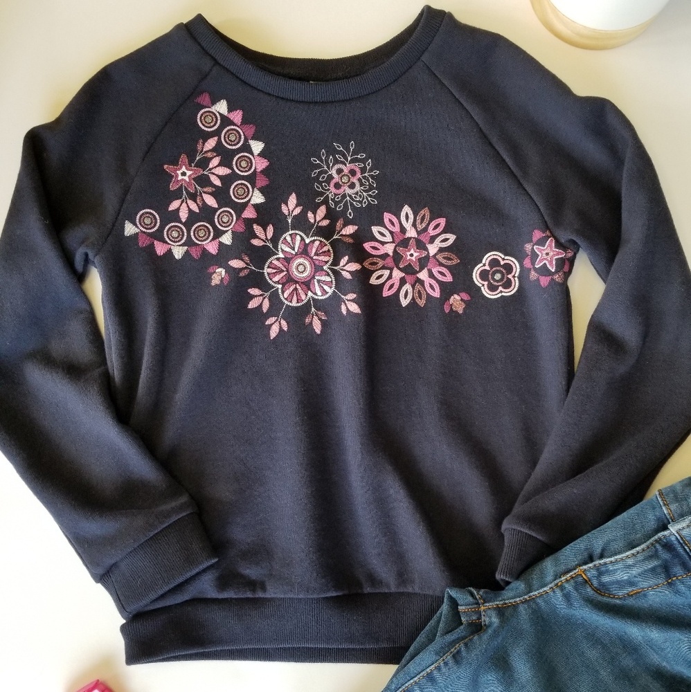Navy blue sweatshirt